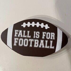 Football Decor (Great for a Table Centerpiece, Bookshelf or Mantle) (new) (ps/x)